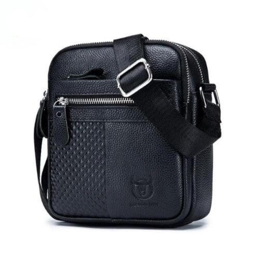 Bolsa Transversal Masculina Couro Legítimo Bull Bagm201