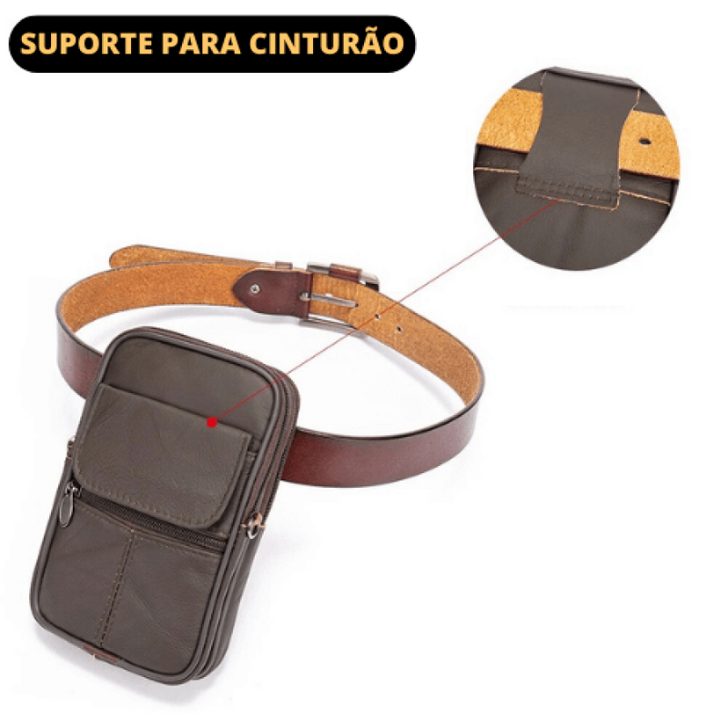 Shoulder Bag Couro Legítimo