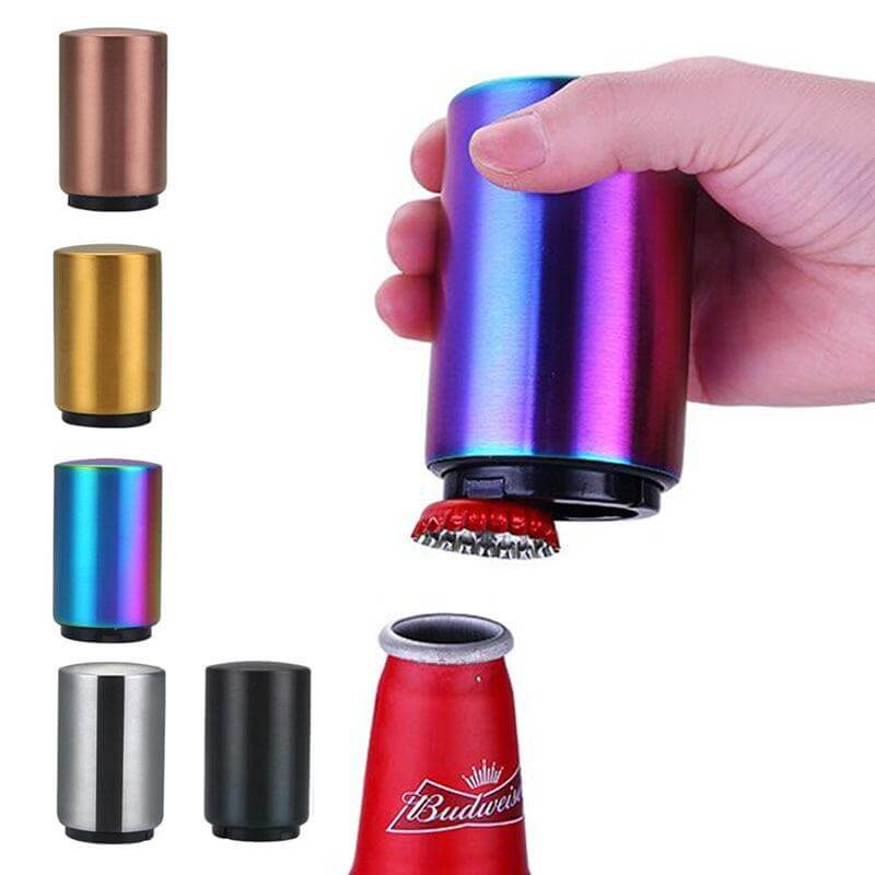 abridor de garrafa magnetico para garrafas de cerveja portatil de aco inox magnetico para abrir cerveja 