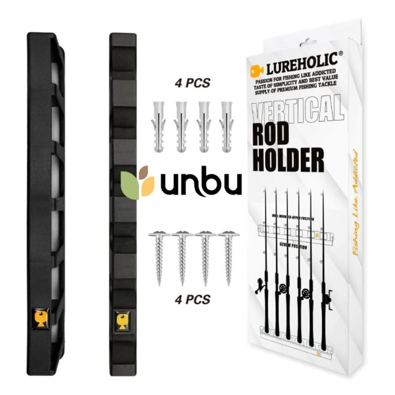 Suporte De Vara Pesca 6 Lugares Rack Pesc63